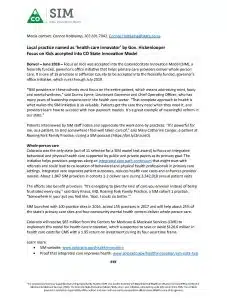 Health Care Innovator PR